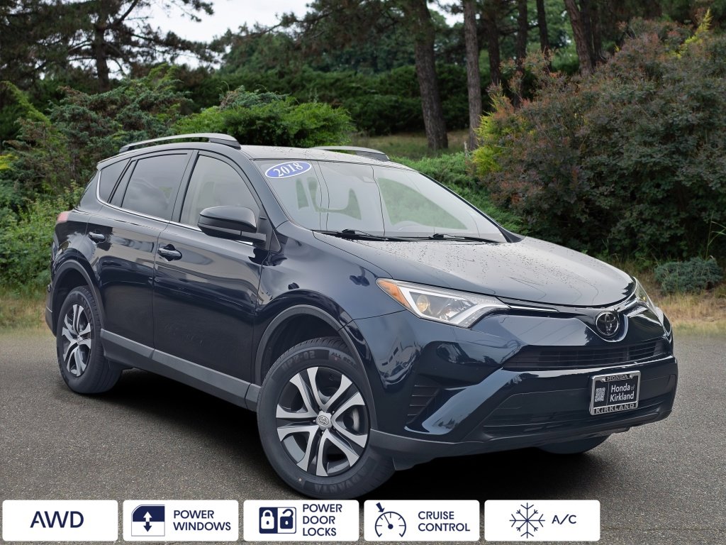 Used 2018 Toyota RAV4 LE w/ All Weather Liner Package AWD/4WD image 1