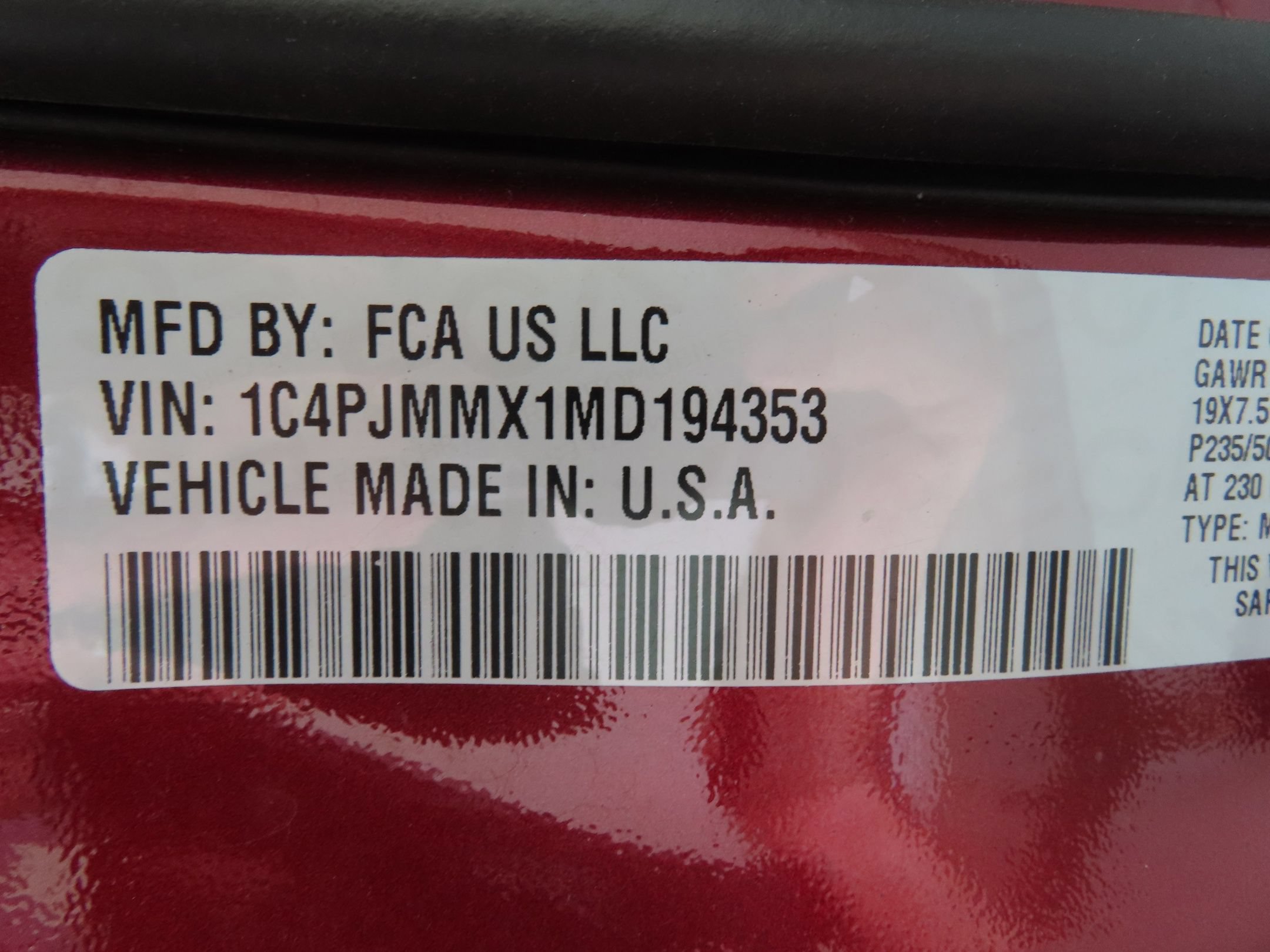 Used 2021 Jeep Cherokee Latitude Lux 80th Anniv w/ Quick Order Package 26U 80TH AWD/4WD image 28