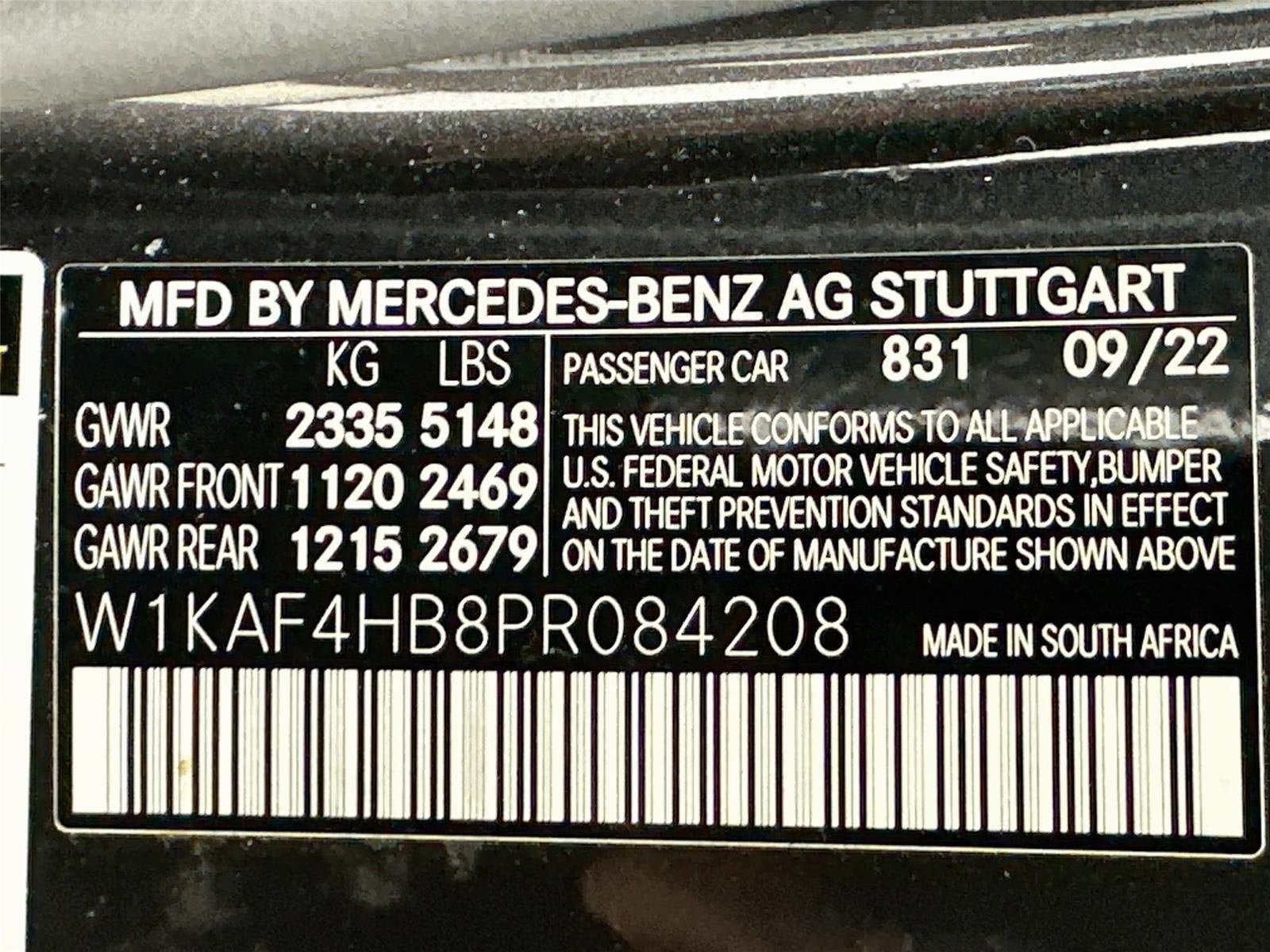 Certified 2023 Mercedes-Benz C 300 4MATIC Sedan image 6