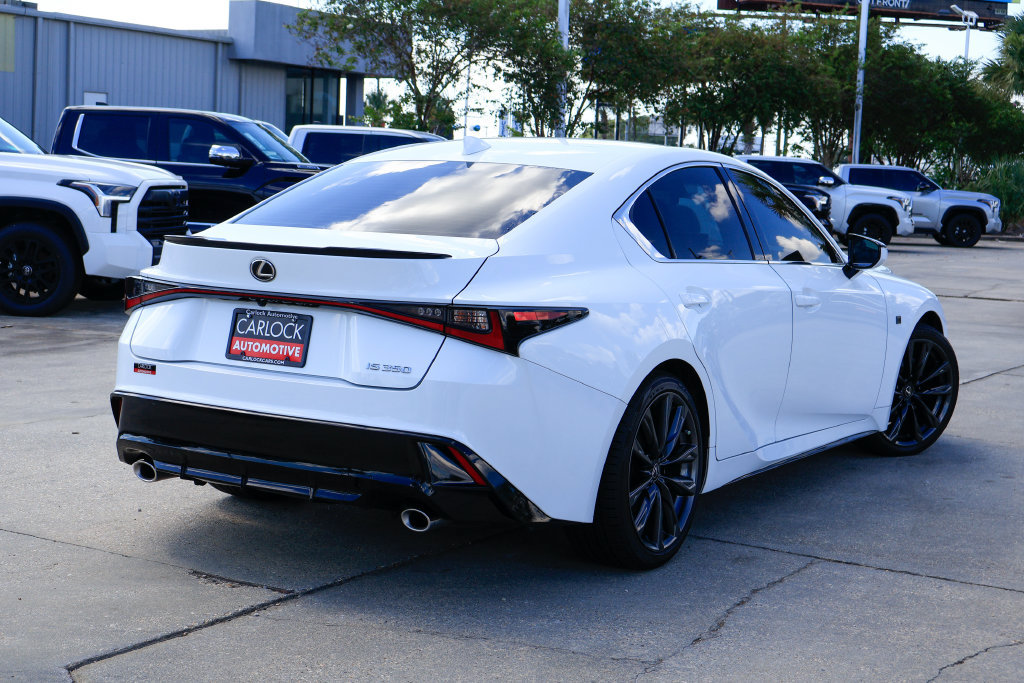 Used 2023 Lexus IS 350 F Sport w/ Accessory Package 2 RWD image 3