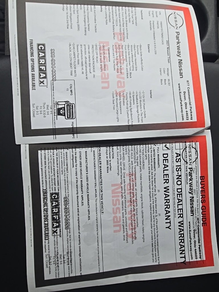 Used 2019 Nissan Titan S image 33