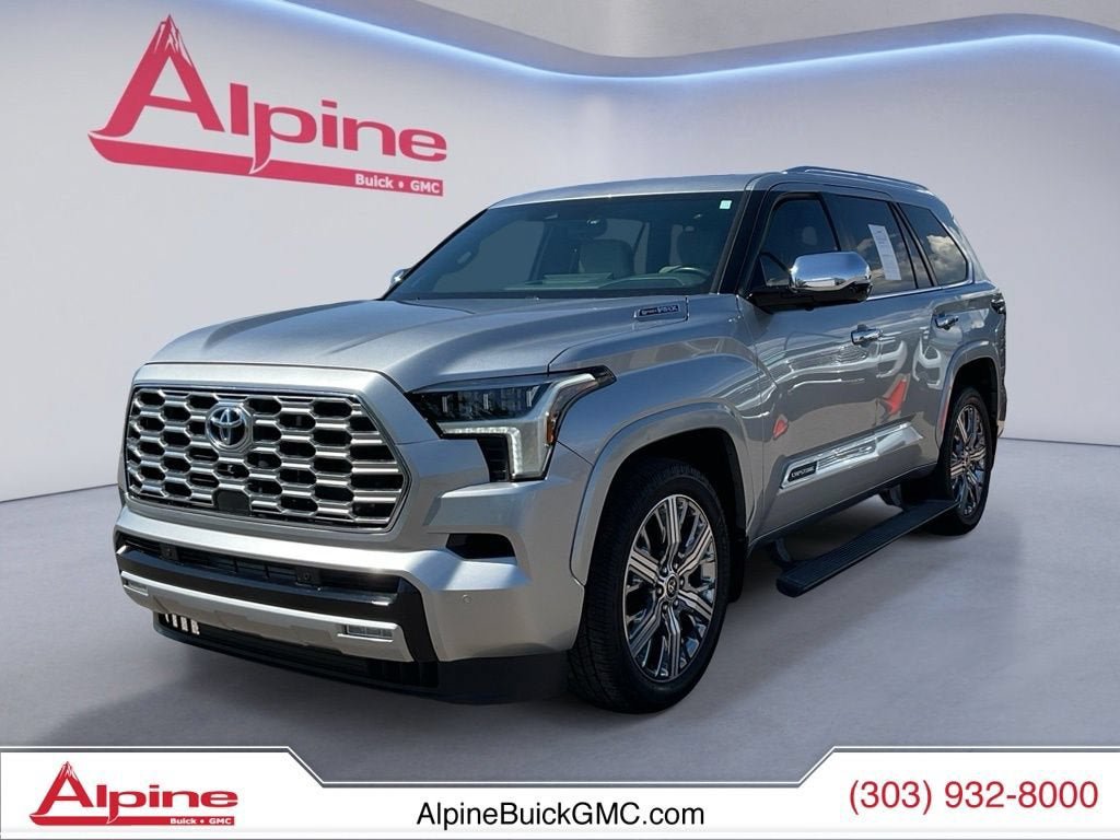 Used 2024 Toyota Sequoia Capstone AWD/4WD image 1