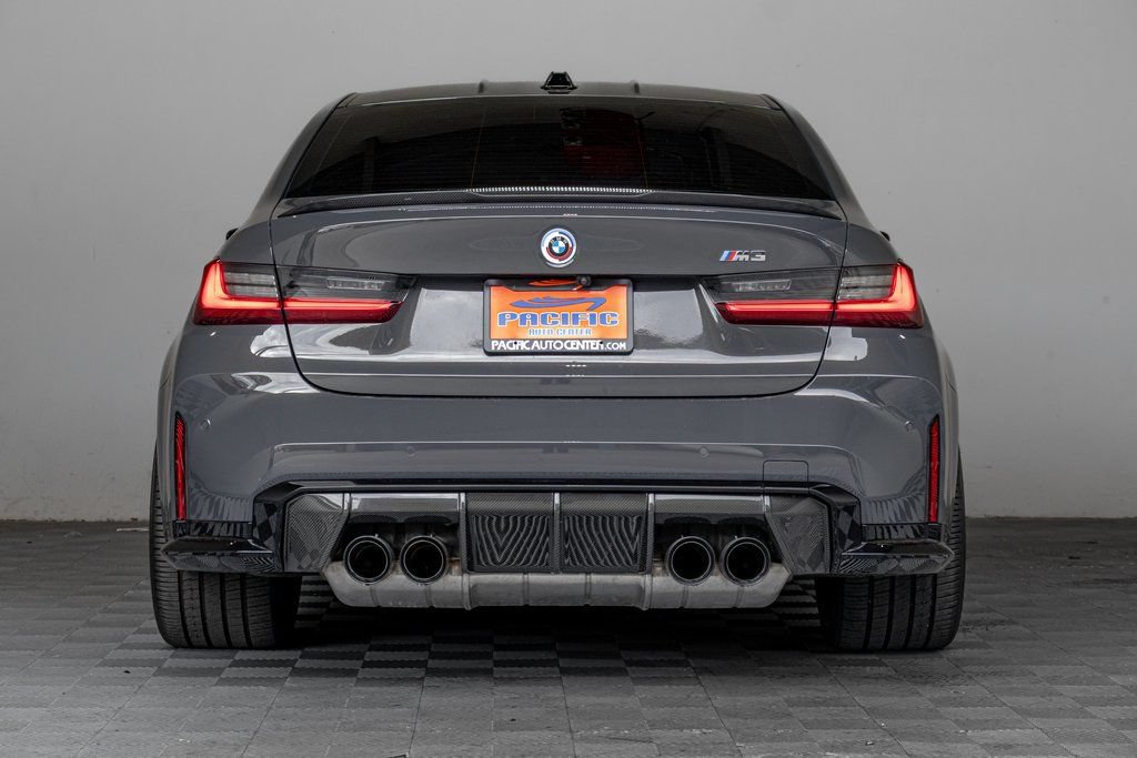 Used 2023 BMW M3 w/ M Carbon Exterior Package RWD image 16