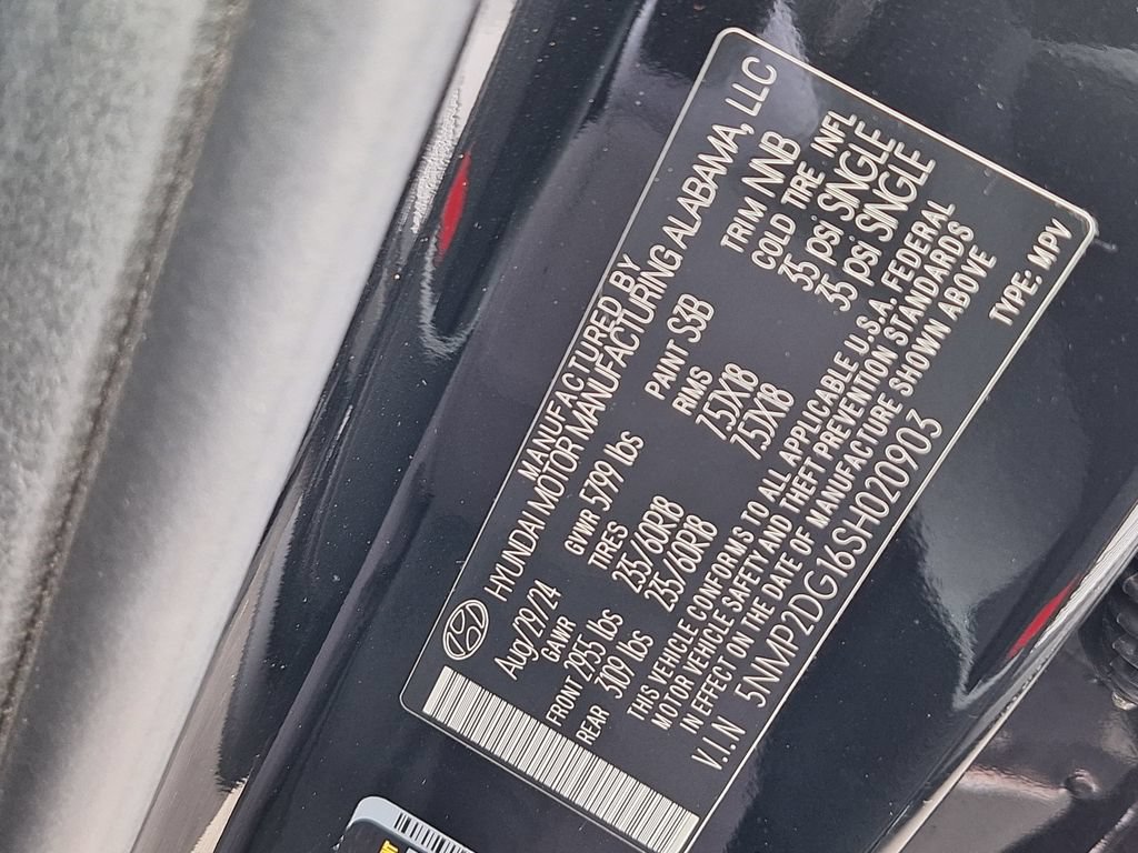Certified 2025 Hyundai Santa Fe SEL AWD/4WD image 36