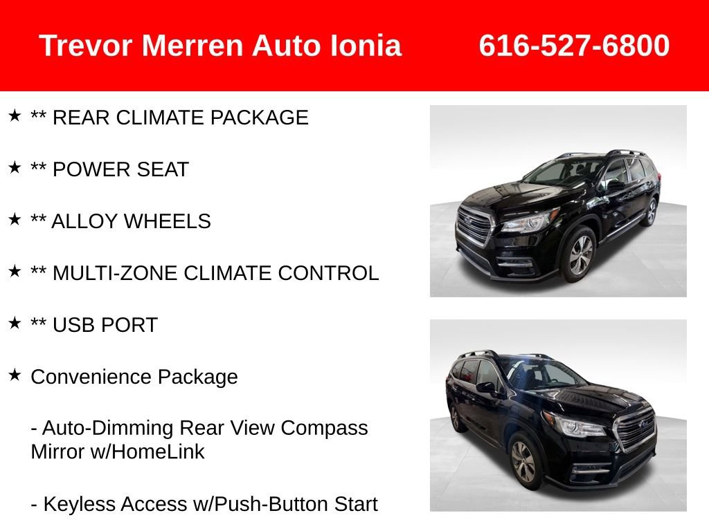 Used 2022 Subaru Ascent Premium w/ Convenience Package AWD/4WD image 14