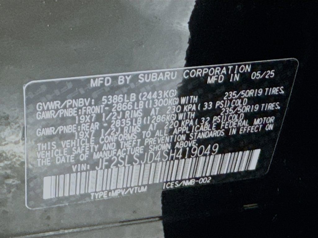 Certified 2025 Subaru Forester Sport image 42