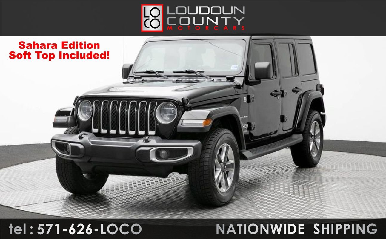 Used 2019 Jeep Wrangler Unlimited Sahara w/ Dual Top Group