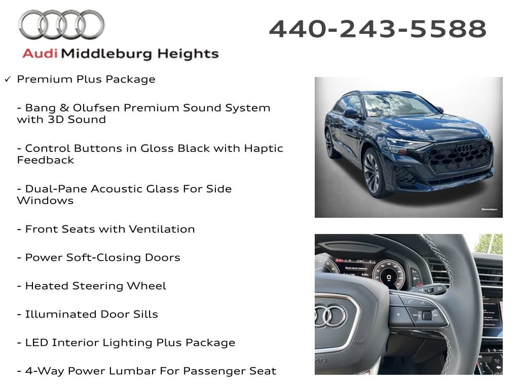 Used 2026 Audi Q8 Premium Plus w/ Premium Plus Package AWD/4WD image 12
