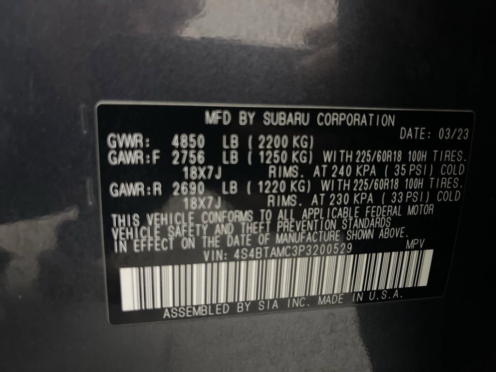 Used 2023 Subaru Outback Limited image 78