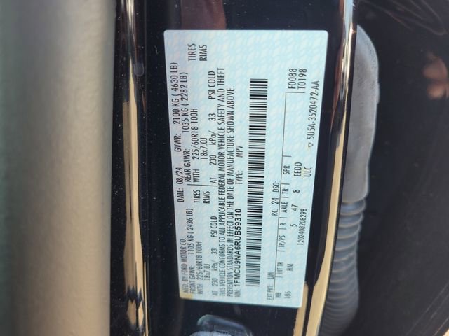 Certified 2024 Ford Escape ST-Line Select w/ Tech Pack #1 image 20