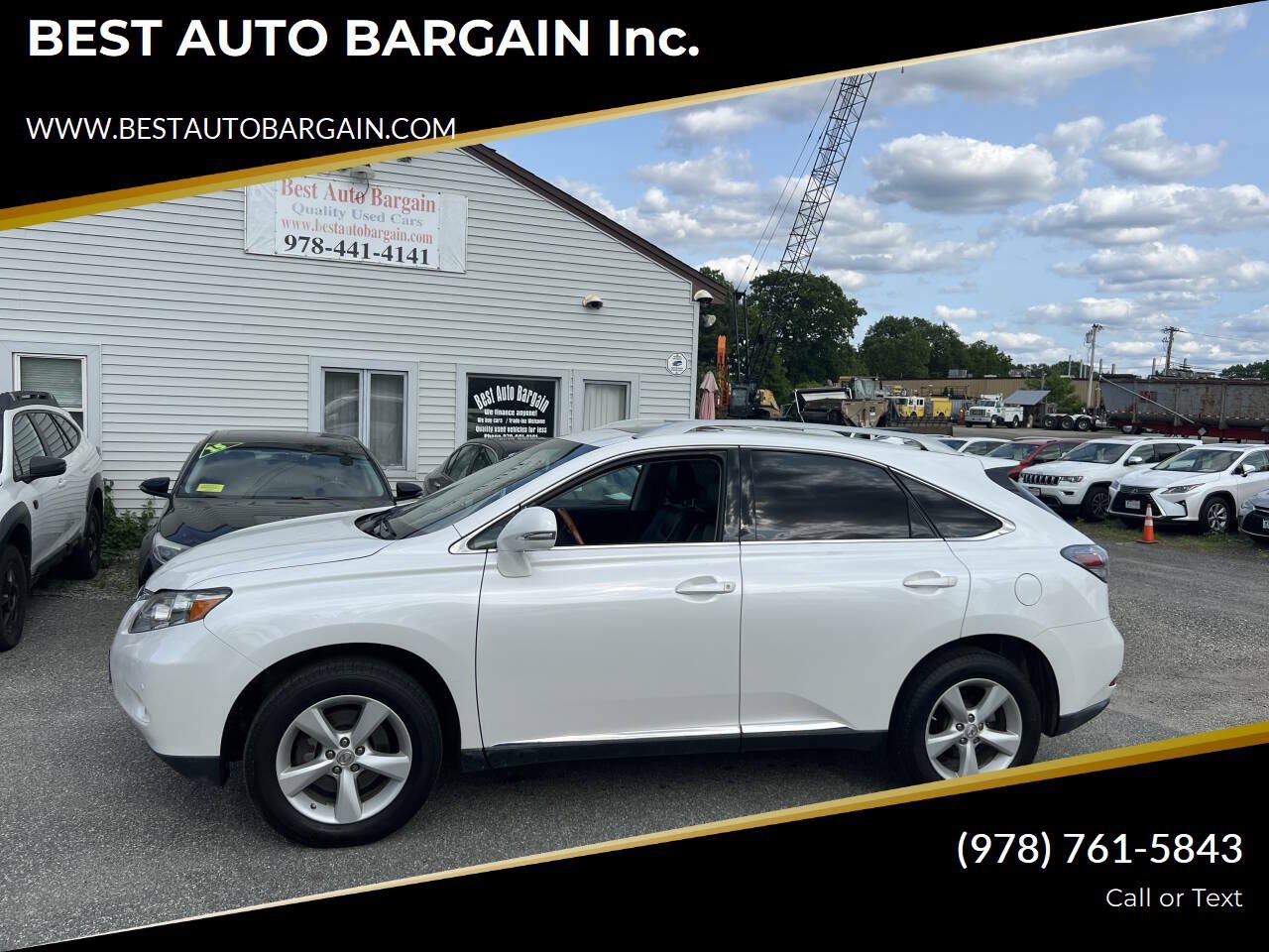 Used 2012 Lexus RX 350 AWD w/ Premium Pkg image 1