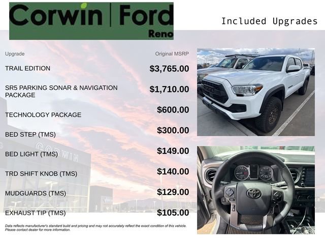 Used 2023 Toyota Tacoma 4x4 Double Cab w/ Trail Edition image 3