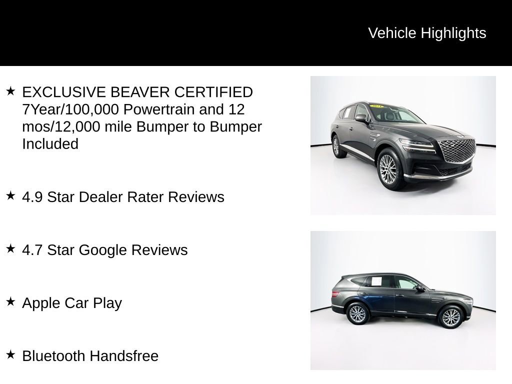 Used 2024 Genesis GV80 2.5T AWD/4WD image 5