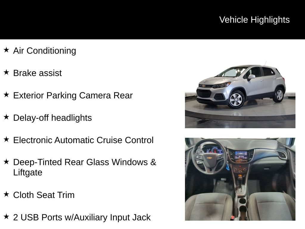 Used 2020 Chevrolet Trax LS w/ Tint and Cruise Package FWD image 13