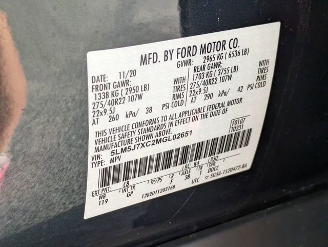 Used 2021 Lincoln Aviator Reserve w/ Equipment Group 202A image 36