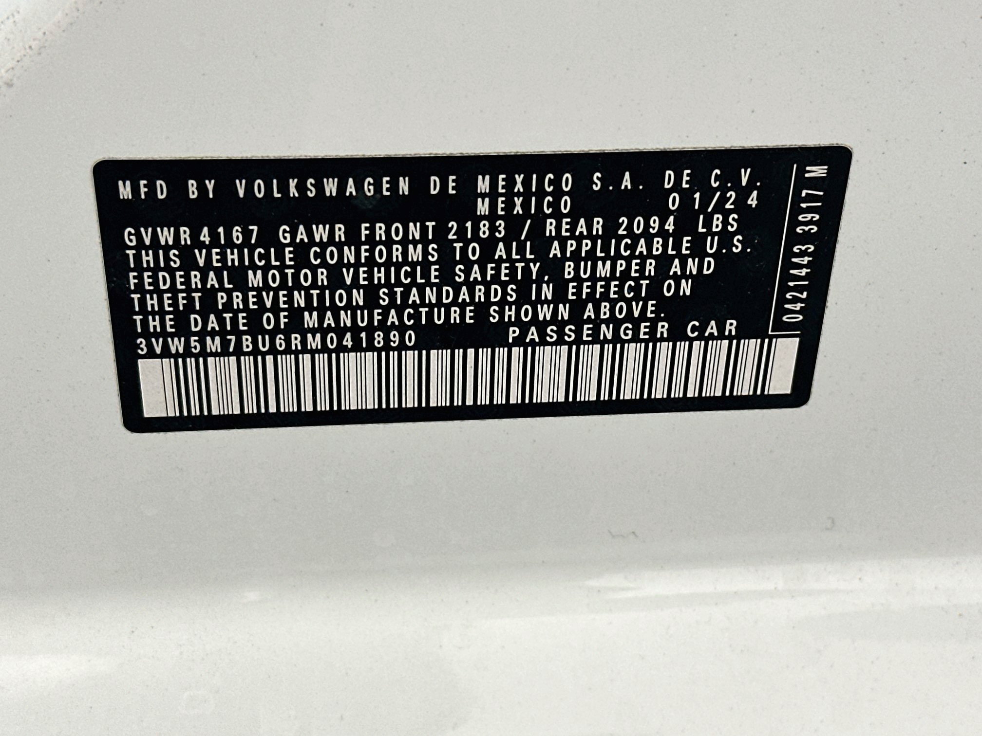 Used 2024 Volkswagen Jetta S FWD image 12