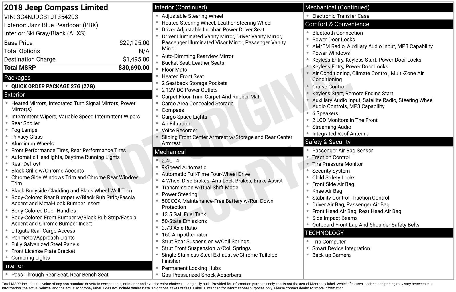 Used 2018 Jeep Compass Limited image 21