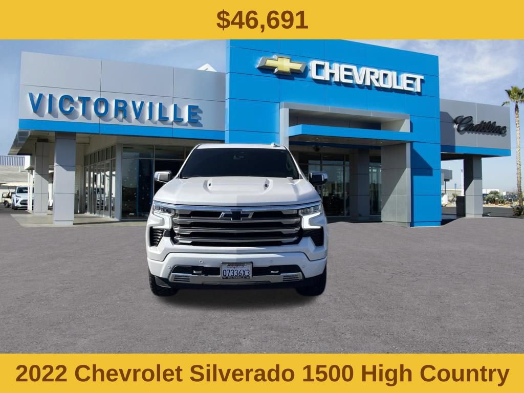 Certified 2022 Chevrolet Silverado 1500 High Country w/ High Country Premium Package AWD/4WD image 2