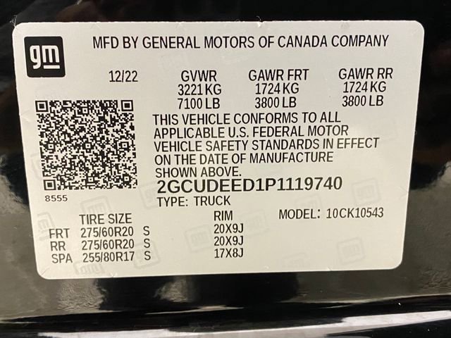 Certified 2023 Chevrolet Silverado 1500 RST w/ Convenience Package II AWD/4WD image 31