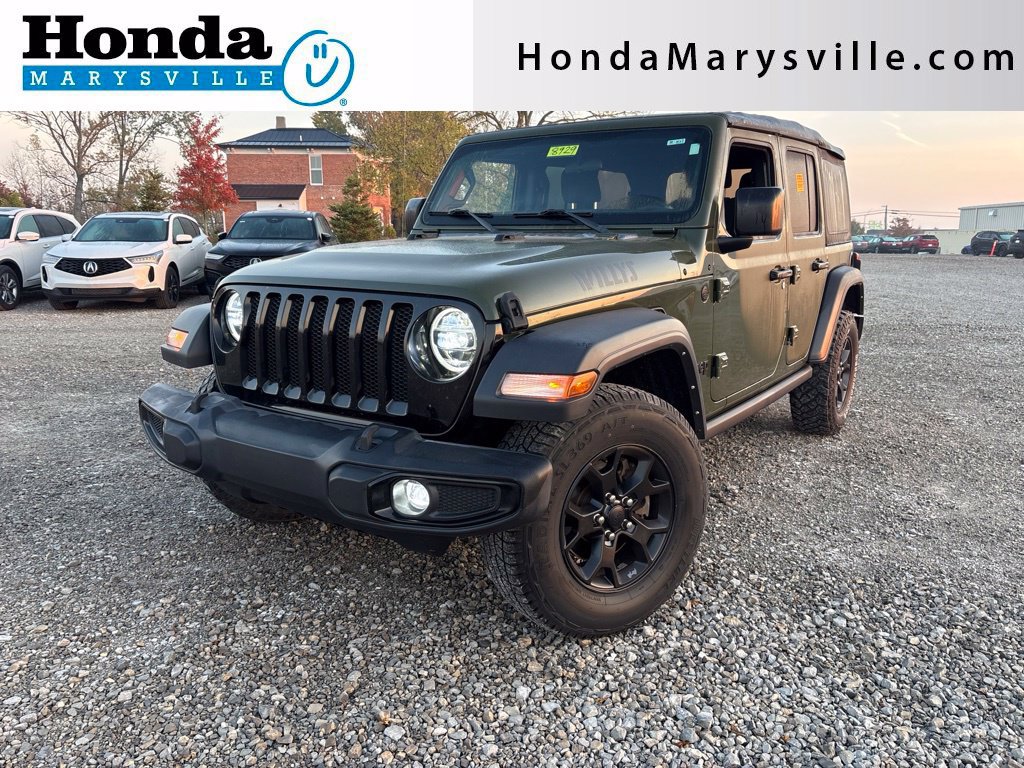 Used 2021 Jeep Wrangler Unlimited Sport AWD/4WD image 1