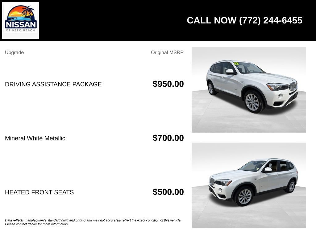 Used 2017 BMW X3 xDrive28i AWD/4WD image 6