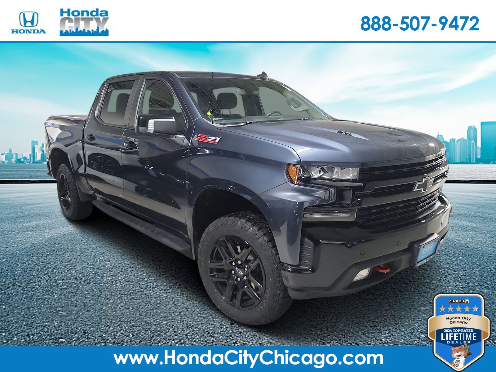 Used 2022 Chevrolet Silverado 1500 LT Trail Boss w/ Safety Package image 1