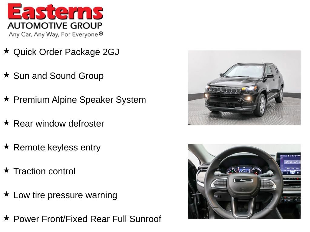 Used 2022 Jeep Compass Latitude w/ Sun and Sound Group image 11