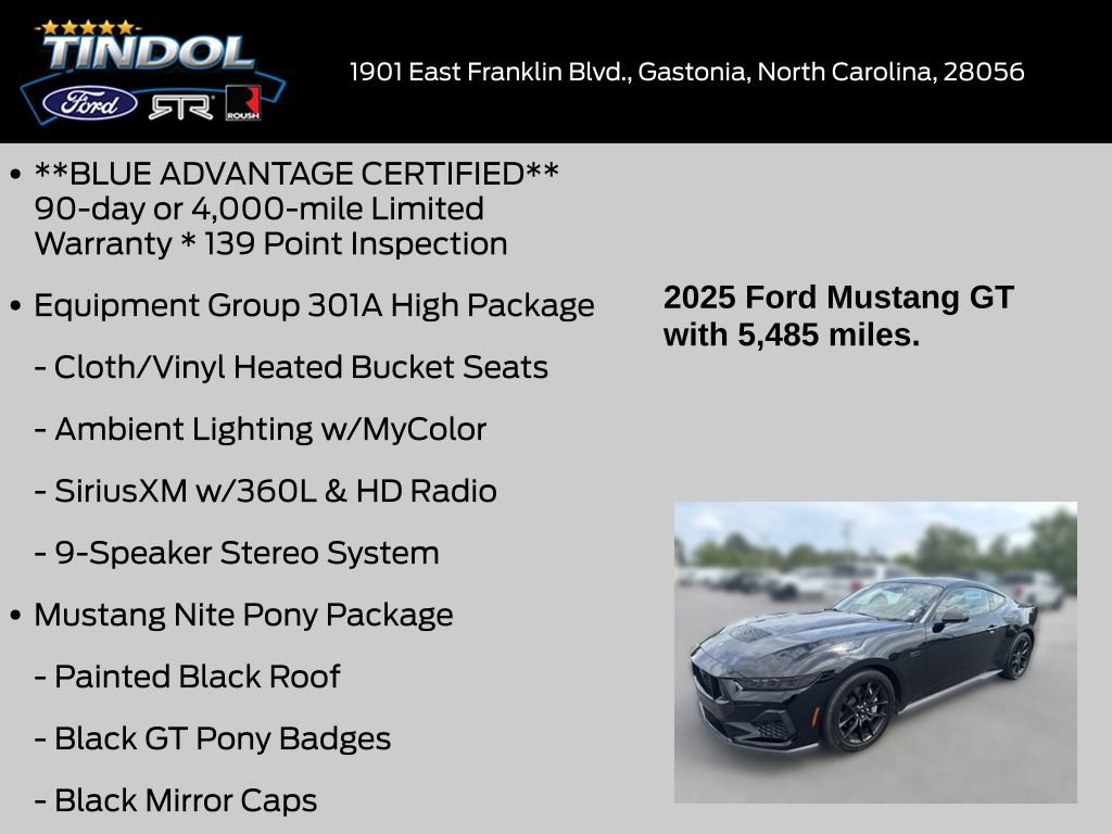 Used 2025 Ford Mustang GT RWD image 18