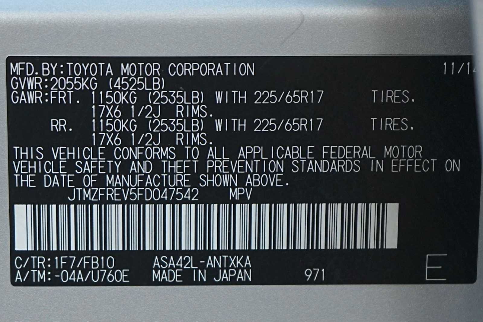 Used 2015 Toyota RAV4 LE image 30