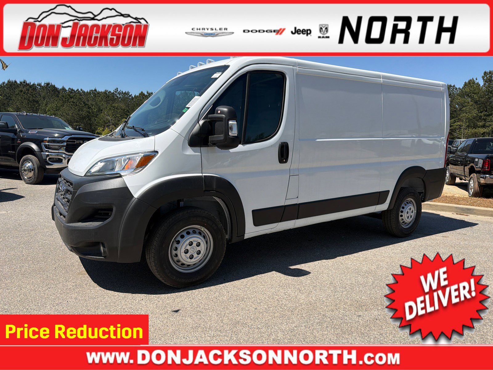 New 2026 RAM ProMaster 1500 w/ Convenience Group FWD image 1
