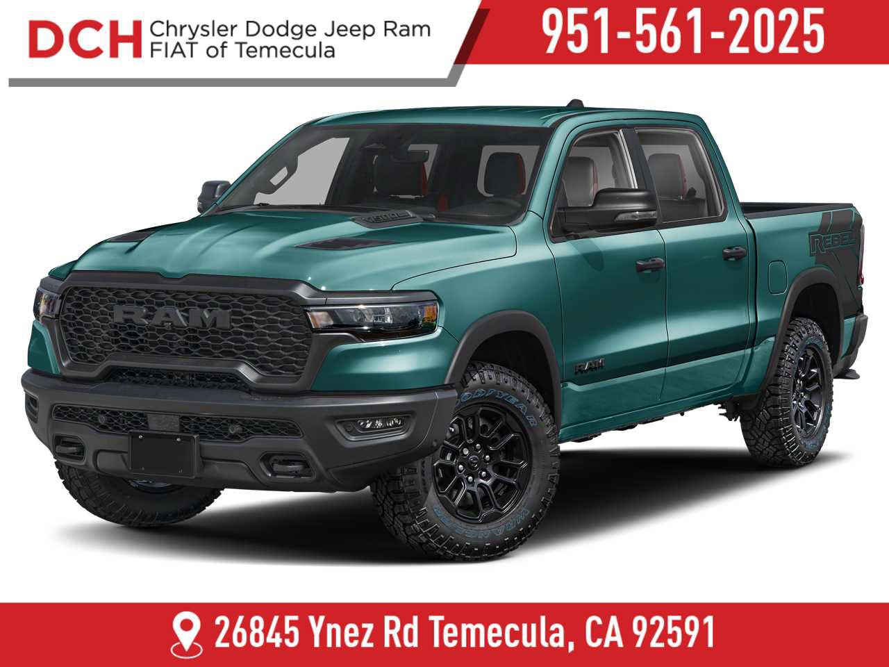 New 2026 RAM 1500 Rebel w/ Advanced Safety Group II