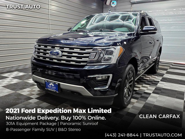 Used 2021 Ford Expedition Max Limited AWD/4WD image 1