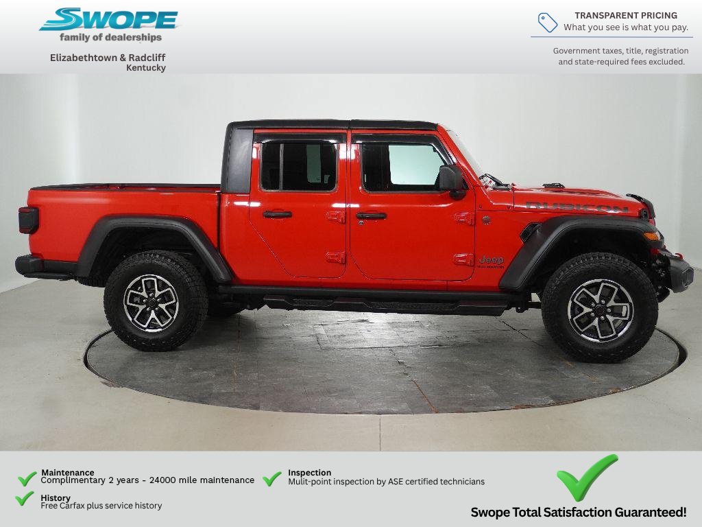 Used 2025 Jeep Gladiator Rubicon AWD/4WD image 2