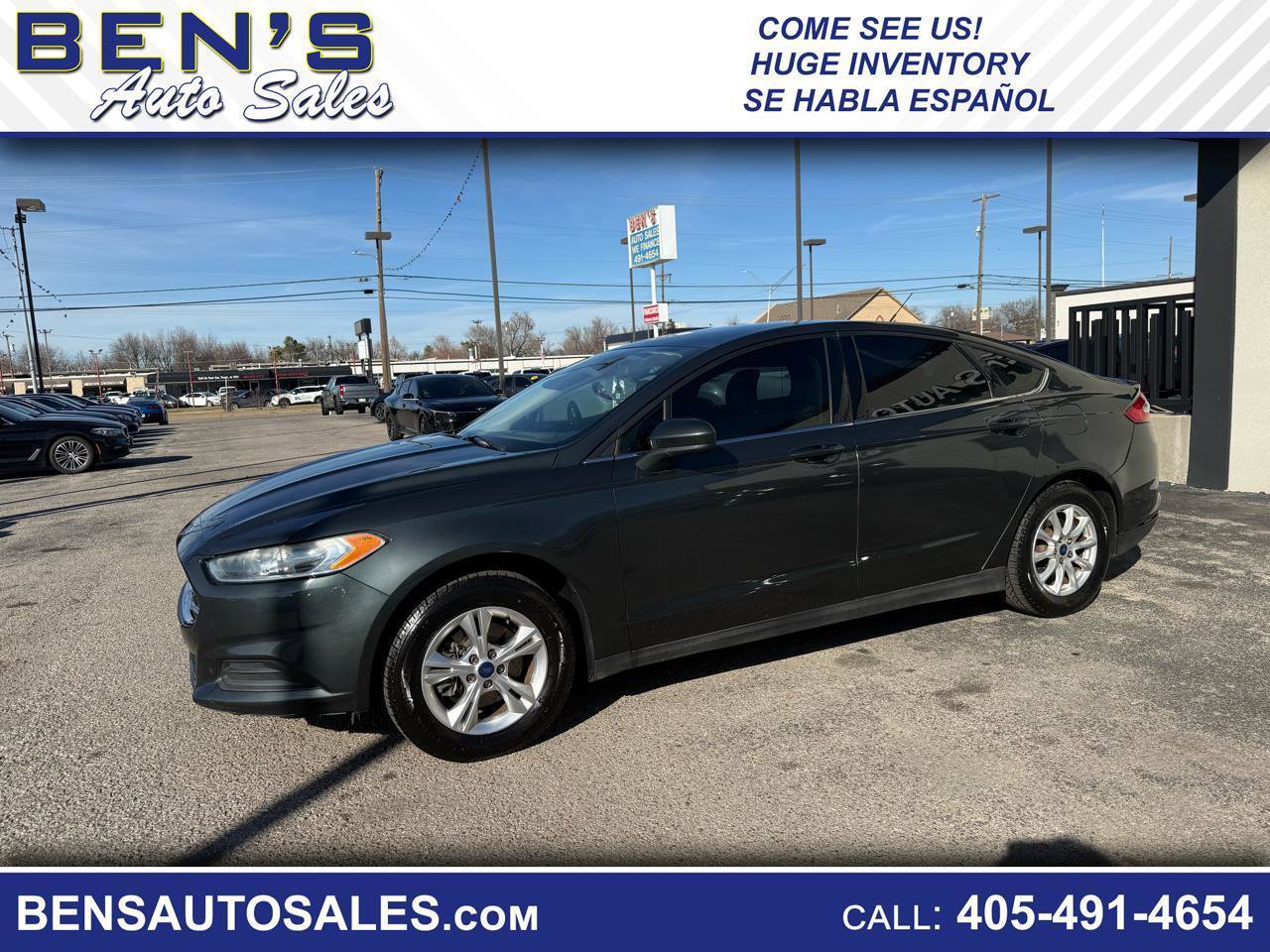 Used 2015 Ford Fusion S FWD image 1