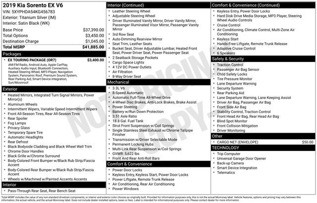 Used 2019 Kia Sorento EX w/ EX Touring Package image 18