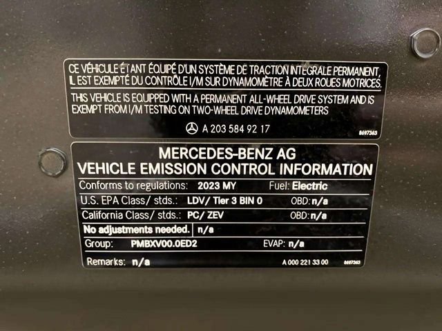 Used 2023 Mercedes-Benz EQS 580 4MATIC Sedan image 11