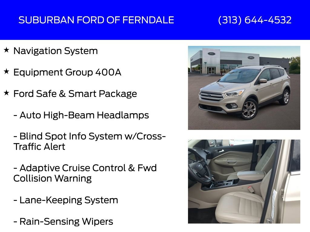 Used 2018 Ford Escape Titanium w/ Ford Safe & Smart Package image 4