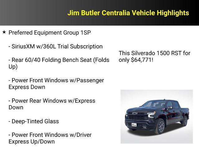 New 2025 Chevrolet Silverado 1500 RST w/ RST All Star Premium Package image 8