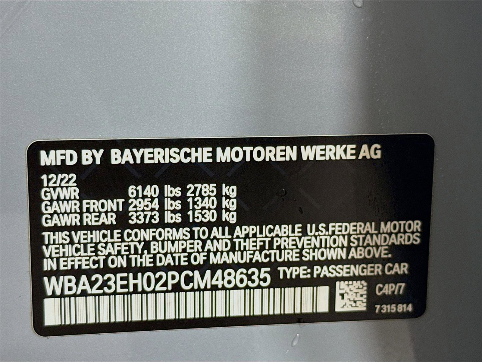 Used 2023 BMW 740i w/ Parking Assistance Package RWD image 37