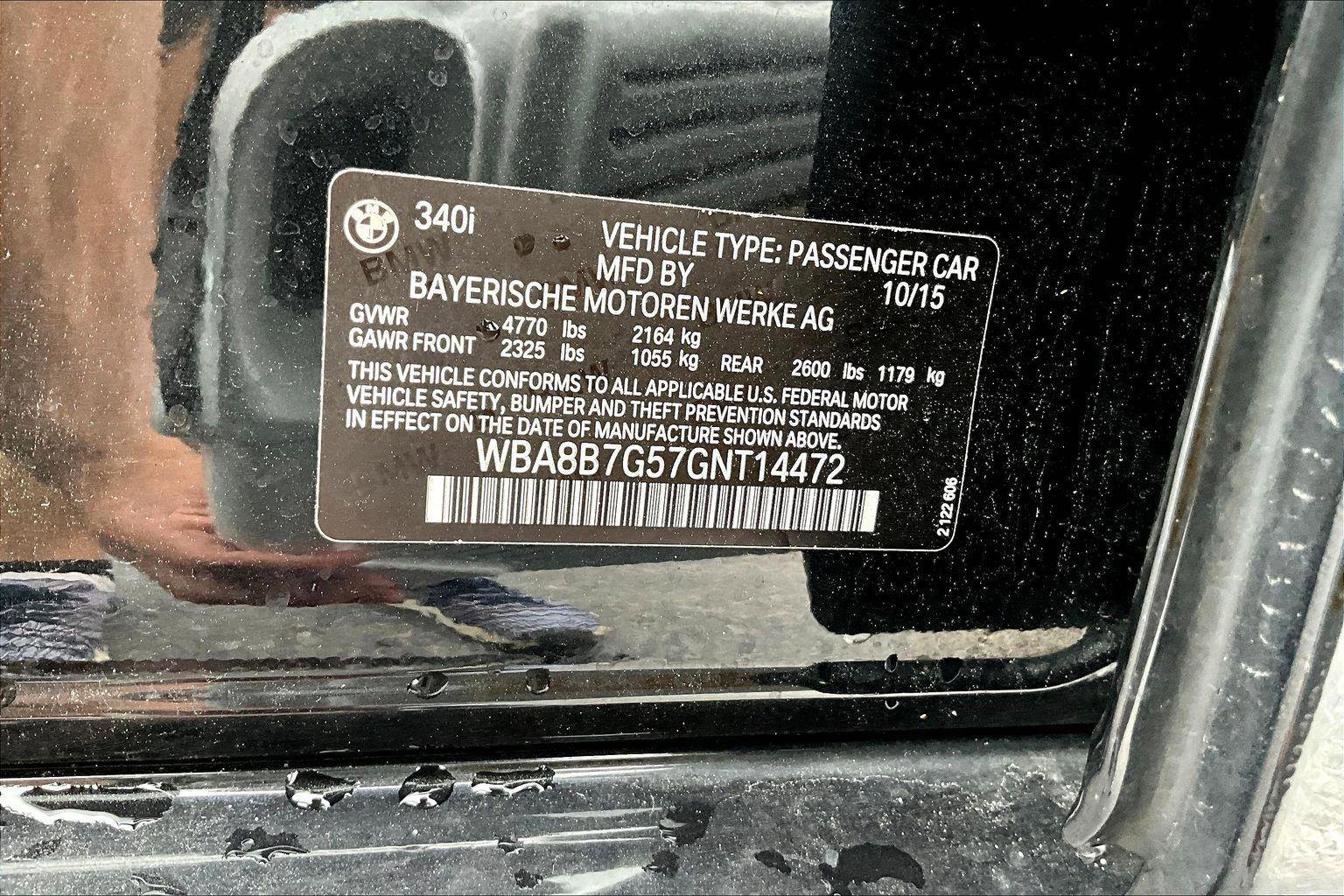 Used 2016 BMW 340i xDrive Sedan AWD/4WD image 19