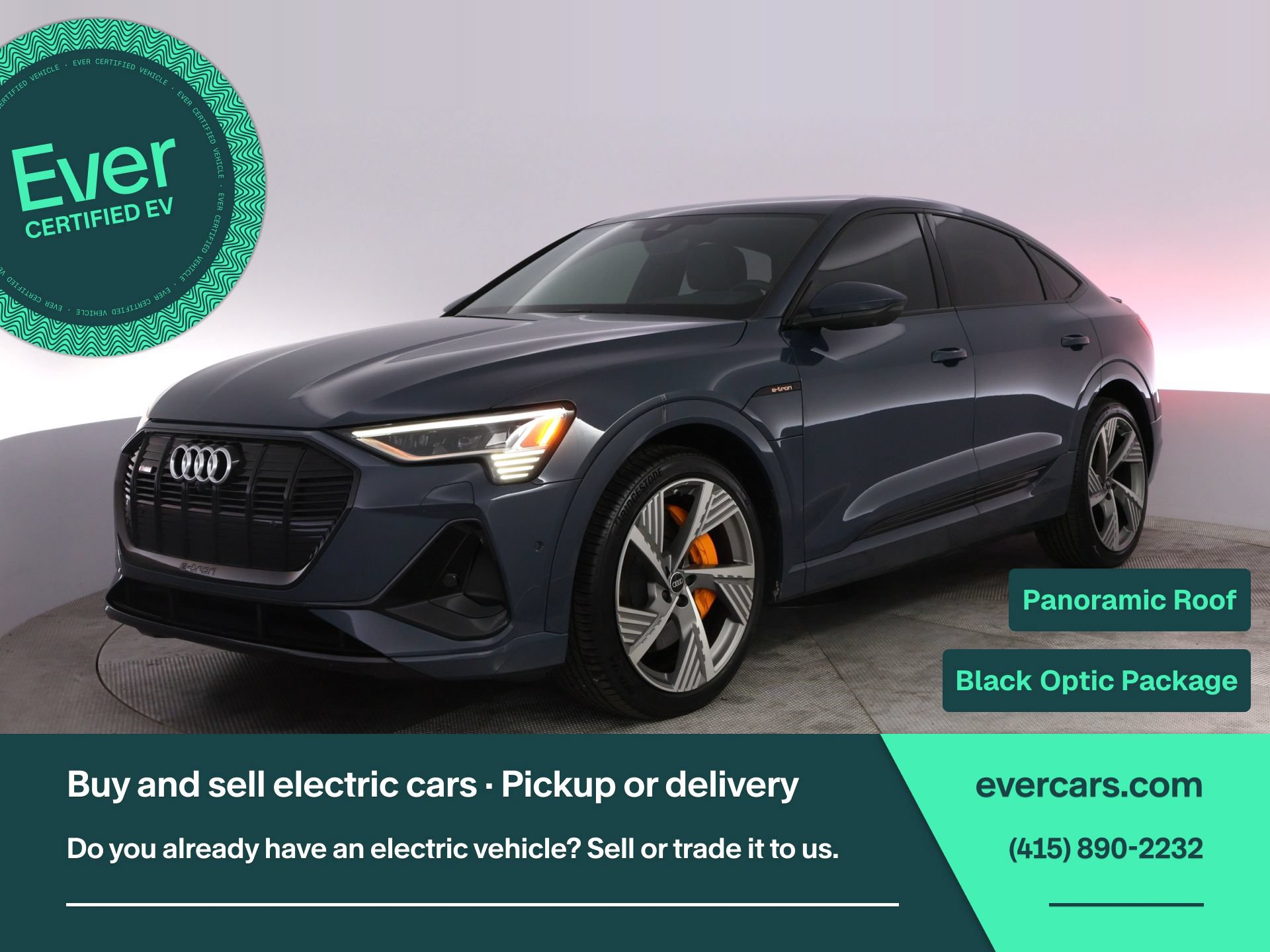 Used 2022 Audi e-tron Prestige AWD/4WD image 1