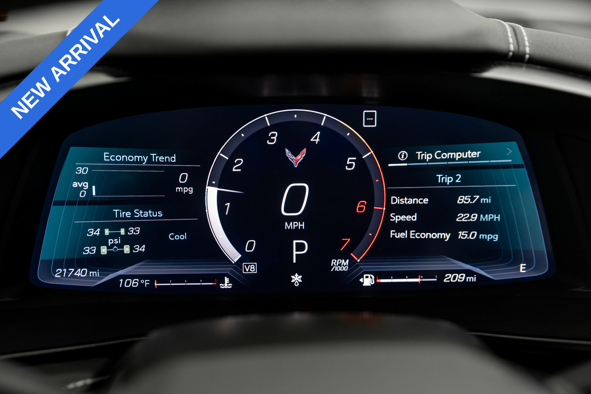 Used 2020 Chevrolet Corvette Stingray Preferred Cpe w/ 2LT Preferred Equipment Group RWD image 26