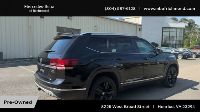 Used 2019 Volkswagen Atlas SEL AWD/4WD image 2