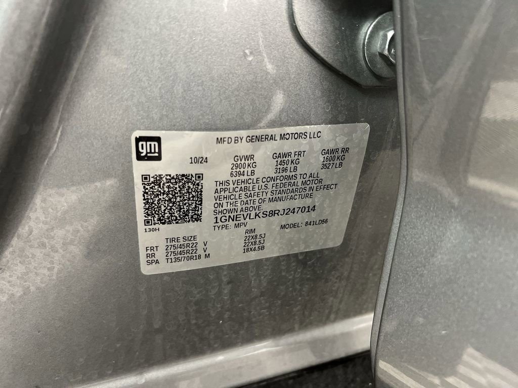 Used 2024 Chevrolet Traverse RS w/ LPO, Floor Liner Package AWD/4WD image 34