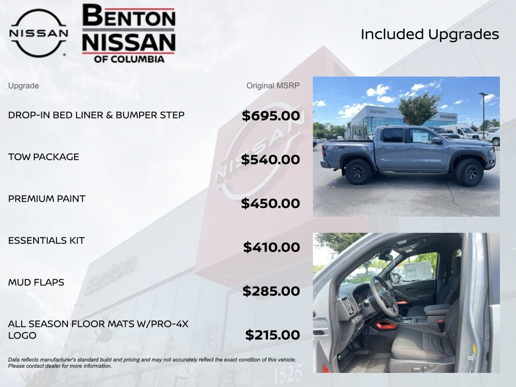 New 2026 Nissan Frontier PRO-4X w/ Tow Package AWD/4WD image 7