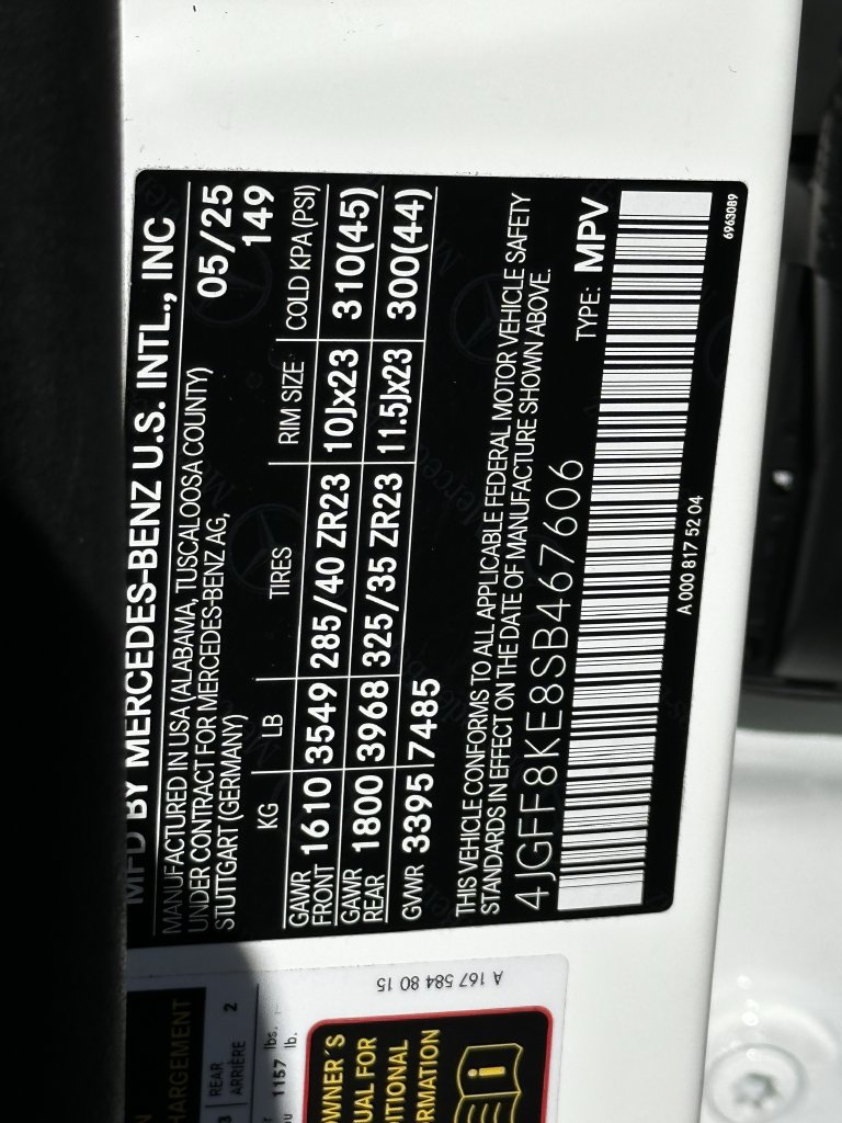 Certified 2025 Mercedes-Benz GLS 63 AMG 4MATIC image 35