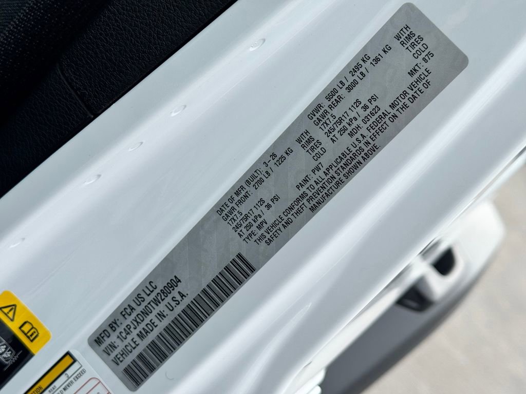 New 2026 Jeep Wrangler Sport image 28