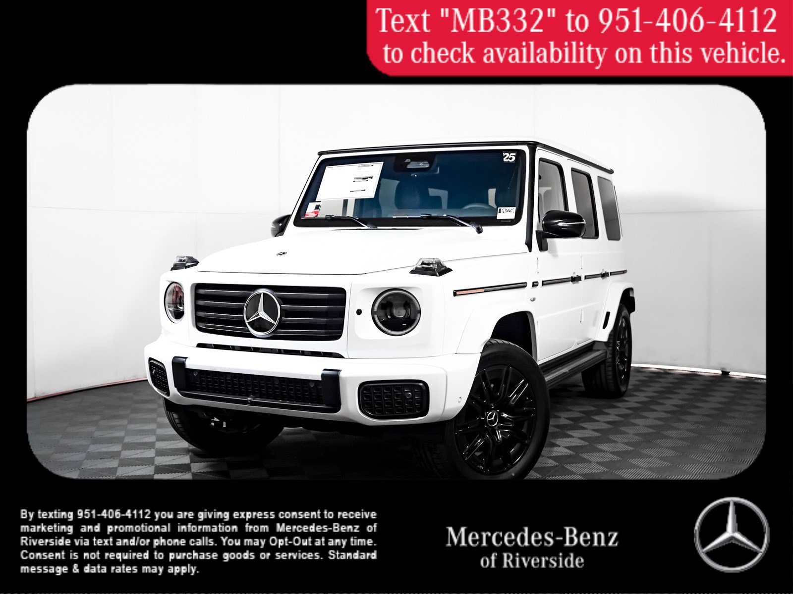 New 2025 Mercedes-Benz G 580 w/ EQ Technology