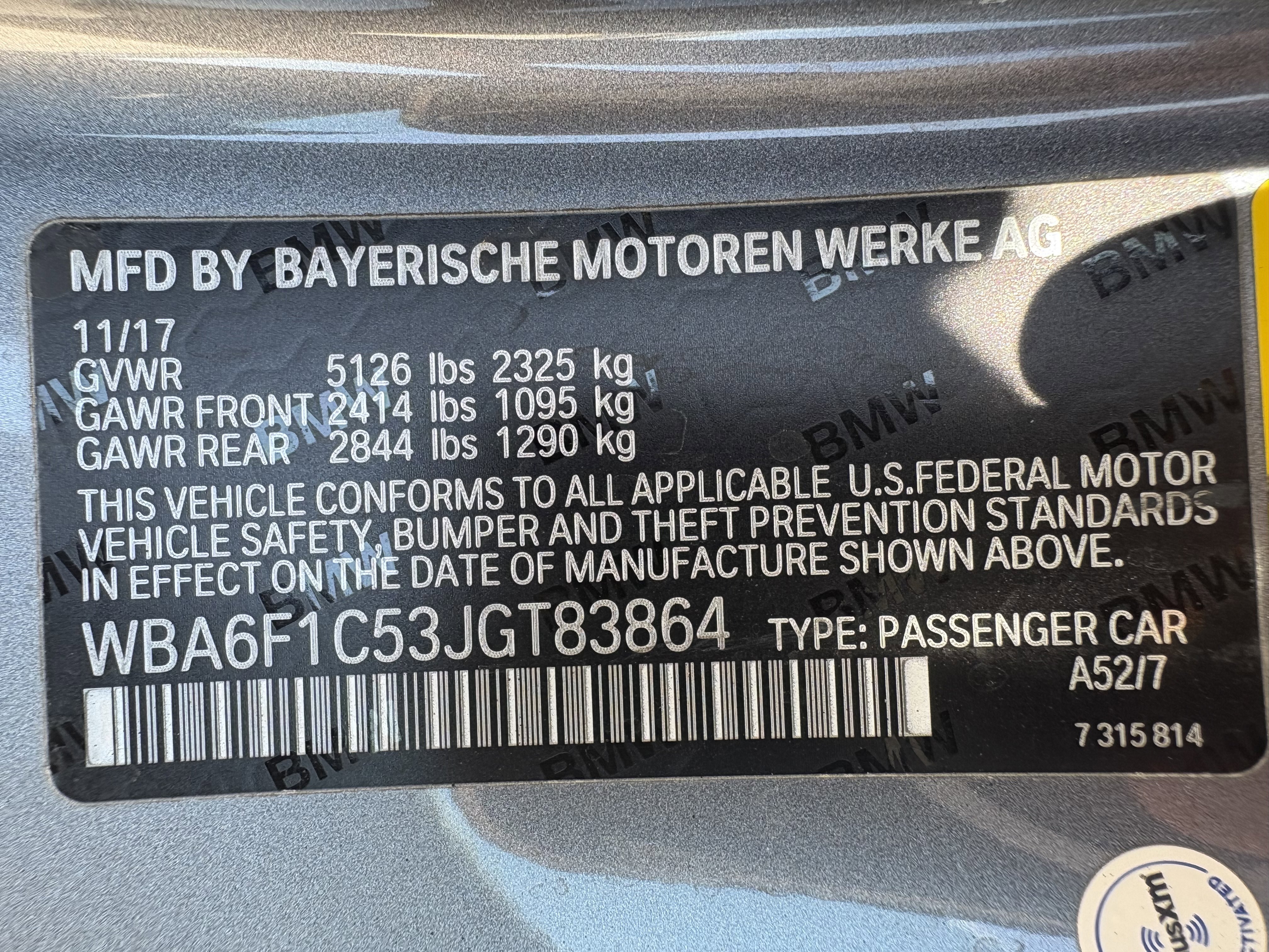Used 2018 BMW 640i Convertible RWD image 11