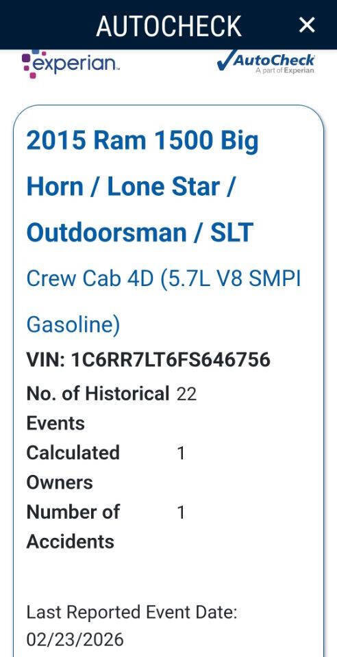 Used 2015 RAM 1500 Outdoorsman image 24